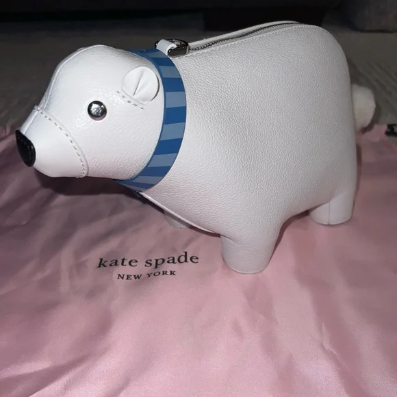 Kate Spade Polar Bear Crossbody Purse - Picture 9 of 9